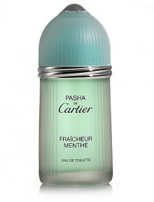 Pasha Fraicheur Menthe Eau de Toilette Spray. A fragrance which displays its tenacious and exhilarating freshness like the expression of controlled masculinity, an alliance of strength and elegance contained in the same scent. Top notes: mint, bergamot, mandarin and cardamom; middle notes: nutmeg, chili pepper and basil; base notes: oak moss, amber, vetiver and patchouli. Eau de toilette spray, 3.3 oz. Made in France. Pasha Fraicheur Menthe Eau de Toilette Spray. A fragrance which displays its tenacious and exhilarating freshness like the expression of controlled masculinity, an alliance of strength and elegance contained in the same scent. Top notes: mint, bergamot, mandarin and cardamom; middle notes: nutmeg, chili pepper and basil; base notes: oak moss, amber, vetiver and patchouli. Eau de toilette spray, 3.3 oz. Made in France.