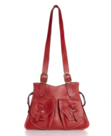 Add some vintage-flair to your handbag collection with this gorgeous Patricia Nash bag featuring handcrafted goldtone hardware and a unique burned edge finish. Add some vintage-flair to your handbag collection with this gorgeous Patricia Nash bag featuring handcrafted goldtone hardware and a unique burned edge finish.