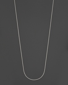 This sterling silver necklace from Paul Morelli is the ideal backdrop for his meditation bell pendants. This sterling silver necklace from Paul Morelli is the ideal backdrop for his meditation bell pendants.