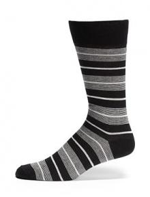 THE LOOKStriped designRibbed elastic cuffMid-calf heightTHE MATERIAL80% cotton/20% nylonCARE & ORIGINMachine washMade in ItalyThis item was originally available for purchase at Saks Fifth Avenue OFF 5TH stores. THE LOOKStriped designRibbed elastic cuffMid-calf heightTHE MATERIAL80% cotton/20% nylonCARE & ORIGINMachine washMade in ItalyThis item was originally available for purchase at Saks Fifth Avenue OFF 5TH stores.