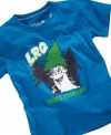 Nature boy. Everyone will love the woodsy humor in this fun graphic shirt from LRG.