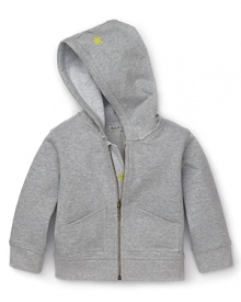 The reversed seams on this classic hoodie gives it a rough and tumble appeal, perfect for your little bruiser's everyday wardrobe. The reversed seams on this classic hoodie gives it a rough and tumble appeal, perfect for your little bruiser's everyday wardrobe.
