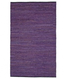 Present your home with gorgeous color, impeccable texture and striking design with the Matador area rug. Crafted in India, it features durable leather strips that are hand-woven in a cotton foundation to create a combination of supreme durability and aesthetically pleasing design. Present your home with gorgeous color, impeccable texture and striking design with the Matador area rug. Crafted in India, it features durable leather strips that are hand-woven in a cotton foundation to create a combination of supreme durability and aesthetically pleasing design.