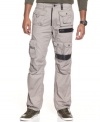 Bring the look of the flight deck to your street wear with these flight pants from Sean John.