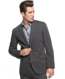 Need to add some polish to your professional look? Upgrade to this blazer from INC International Concepts. Need to add some polish to your professional look? Upgrade to this blazer from INC International Concepts.