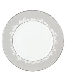 Elegance at a glance. Serve your main course with grace and style on these exquisite dinner plates from the Lenox Bellina dinnerware and dishes collection. Crafted in bone china with a delicate floral design and textured white beads, surrounded by stunning platinum trim to complete the perfect table setting. Qualifies for Rebate Elegance at a glance. Serve your main course with grace and style on these exquisite dinner plates from the Lenox Bellina dinnerware and dishes collection. Crafted in bone china with a delicate floral design and textured white beads, surrounded by stunning platinum trim to complete the perfect table setting. Qualifies for Rebate
