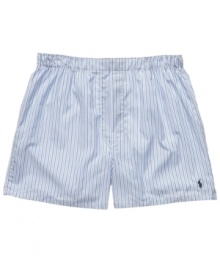 There's comfort in a classic. These woven boxers from Ralph Lauren are a staple of your everyday attire. There's comfort in a classic. These woven boxers from Ralph Lauren are a staple of your everyday attire.