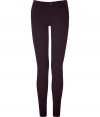 Every modern wardrobe deserves a pair of stylish skinny jeans, and J Brands rich, black-red pair promises a sleek silhouette - Ultra-flattering mid rise curve-hugging cut - Classic five-pocket style with belt loops and button closure - Polished and undeniably chic, ideal for any number of occasions - Pair with a silk blouse, leather jacket and pumps, or go for a more casual look with an oversize cashmere pullover and ballet flats