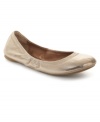 The Lucky Brand Emmie flats have down-to-earth charm with their easygoing styling and metallic finishes.