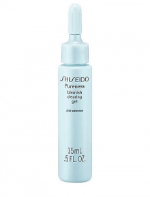 A medicated gel that effectively clears up acne as it purifies and refreshes skin. Calms and soothes flare-ups and redness associated with acne and helps prevent the appearance of new acne. Formulated with salicylic acid to reduce the cause of acne. Contains a purifying agent proven to keep skin clean in combination with an aromachology-based fragrance. Use daily as needed after cleansing. A medicated gel that effectively clears up acne as it purifies and refreshes skin. Calms and soothes flare-ups and redness associated with acne and helps prevent the appearance of new acne. Formulated with salicylic acid to reduce the cause of acne. Contains a purifying agent proven to keep skin clean in combination with an aromachology-based fragrance. Use daily as needed after cleansing.