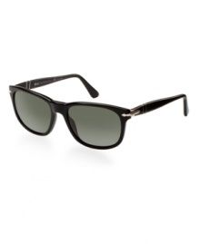 Designed and crafted in Italy, Persol - from the Italian per il sole meaning for the sun - is a favorite among tastemakers and celebrities for its impeccable fit and incredible clarity. The brand's patented Meflecto temples offer a secure fit, while crystal-tempered sunglass lenses provide protection with distortion-free vision. With a brand character that can best be described as classy, exclusive, stylish, and unique, Persol continues to go beyond trends. F Designed and crafted in Italy, Persol - from the Italian per il sole meaning for the sun - is a favorite among tastemakers and celebrities for its impeccable fit and incredible clarity. The brand's patented Meflecto temples offer a secure fit, while crystal-tempered sunglass lenses provide protection with distortion-free vision. With a brand character that can best be described as classy, exclusive, stylish, and unique, Persol continues to go beyond trends. F