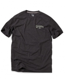 When you're off your board, toss on this cozy Quiksilver graphic tee. When you're off your board, toss on this cozy Quiksilver graphic tee.