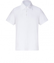 Cozy up to cruisewear in Vilebrequins ultra-soft terry cloth polo, the perfect pairing partner for post-swim style - Classic collar, short sleeves, partial button placket, side slits - Slim fit - Wear with swim trunks, or linen pants and sandals Cozy up to cruisewear in Vilebrequins ultra-soft terry cloth polo, the perfect pairing partner for post-swim style - Classic collar, short sleeves, partial button placket, side slits - Slim fit - Wear with swim trunks, or linen pants and sandals