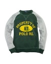 A Retro Fleece Crewneck is inspired by vintage pullovers for a fun and sporty look.