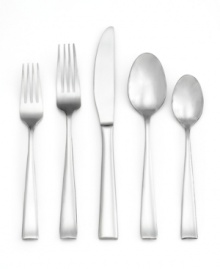 Cambridge accommodates parties of eight with just one Dylan flatware set. Flared handles with a polished sheen lend effortless elegance to any casual setting. Coordinating serving pieces ensure a put-together table. Cambridge accommodates parties of eight with just one Dylan flatware set. Flared handles with a polished sheen lend effortless elegance to any casual setting. Coordinating serving pieces ensure a put-together table.