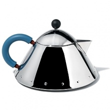 This teapot by Michael Graves in stainless steel looks super stylish when paired with our matching sugar bowl and creamer. This teapot by Michael Graves in stainless steel looks super stylish when paired with our matching sugar bowl and creamer.