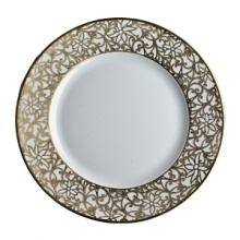 The very intricate design found on this pattern is directly inspired by the decorative motifs of the Rensaissance. This is evident on the metalwork and flatware pieces with engraved handles that were produced during that period in Toledo, Spain. This inspiration is picked up again in the plant-related theme of the design: leaves, vines and flowers interweave and form volutes, a characteristic ornamental motif of that period, created by spiraling scrolls and whorls. The very intricate design found on this pattern is directly inspired by the decorative motifs of the Rensaissance. This is evident on the metalwork and flatware pieces with engraved handles that were produced during that period in Toledo, Spain. This inspiration is picked up again in the plant-related theme of the design: leaves, vines and flowers interweave and form volutes, a characteristic ornamental motif of that period, created by spiraling scrolls and whorls.
