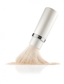 A first-of-its-kind, this sumptuous brush was designed for dual, loose and pressed powder application, providing the ultimate in custom coverage. At first extension, it picks up a generous amount of powder for richer coverage. At full extension, it dusts a fine amount of powder onto the skin, creating sheer coverage. The finest natural hairs glide luxuriously over the skin to create a smooth and even, naturally buffed appearance. Closed: 4¾ Fully extended: 5¼ A first-of-its-kind, this sumptuous brush was designed for dual, loose and pressed powder application, providing the ultimate in custom coverage. At first extension, it picks up a generous amount of powder for richer coverage. At full extension, it dusts a fine amount of powder onto the skin, creating sheer coverage. The finest natural hairs glide luxuriously over the skin to create a smooth and even, naturally buffed appearance. Closed: 4¾ Fully extended: 5¼