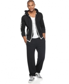 Laid-back style with a sport-inspired look. This jacket from Sean John is a versatile layer you'll want to wear all the time. Laid-back style with a sport-inspired look. This jacket from Sean John is a versatile layer you'll want to wear all the time.