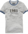 Grab some retro-style with this 1981 Armani Jean t-shirt full of vintage appeal.