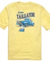 For the man who takes his relaxing to the next level, this t-shirt from Tommy Bahama is part of your lounge uniform.