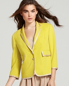 Robert Rodriguez Jacket - Cropped Piped