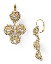 Glam and girlie. Put on the glitz this party season with kate spade new york's crystal-encrusted chandelier earrings.