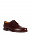 Luxe lace-ups in rich, reddish-brown leather from Ludwig Reiter, renown for classic Viennese styling and superior quality - Slightly rounded Derby shape and lacing, welted leather sole - Timeless choice for occasions from business to causal, suits to jeans