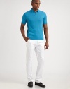 Fit to perfection, tailored in superior Italian cotton.Two-button placketRibbed cuffs and hemCottonHand washMade in Italy