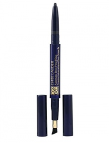 The ultimate tool to line, define and accentuate brows. Versatile, double-ended pencil has twist-up browcolor on one side, styling and blending brush on the other. Refillable. The ultimate tool to line, define and accentuate brows. Versatile, double-ended pencil has twist-up browcolor on one side, styling and blending brush on the other. Refillable.