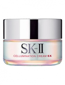 Cellumination Cream EX is designed to refine and illuminate skin from the cellular level. It complements Cellumination EX Essence by acting as a moisturizer to increase skin hydration. The cream is proven to deliver a greater amount of active penetration just after four hours of application, and delivers defined aura at a close range of 20cm, in just four weeks. 1.7 oz. Cellumination Cream EX is designed to refine and illuminate skin from the cellular level. It complements Cellumination EX Essence by acting as a moisturizer to increase skin hydration. The cream is proven to deliver a greater amount of active penetration just after four hours of application, and delivers defined aura at a close range of 20cm, in just four weeks. 1.7 oz.