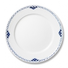 The beautiful lace borders encircling every items of the Princess dinnerware series are decorated with mussels, revealing a close relationship with the fluted services. Both the actual pieces and the hand-painted pattern of this distinctive collection were designed by Arnold Krog in the 1880, when he was artistic director of Royal Copenhagen Porcelain Manufactory. This series, however, was not actually produced for practically another hundred years in 1978. The beautiful lace borders encircling every items of the Princess dinnerware series are decorated with mussels, revealing a close relationship with the fluted services. Both the actual pieces and the hand-painted pattern of this distinctive collection were designed by Arnold Krog in the 1880, when he was artistic director of Royal Copenhagen Porcelain Manufactory. This series, however, was not actually produced for practically another hundred years in 1978.