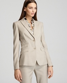 Elie Tahari Kimberly Sharkskin Jacket Elie Tahari Kimberly Sharkskin Jacket