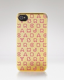 Dress up your gadget in MARC BY MARC JACOBS' style. This iPhone case flaunts the label's signature starry logo, for an added dose of dialed in cool. Dress up your gadget in MARC BY MARC JACOBS' style. This iPhone case flaunts the label's signature starry logo, for an added dose of dialed in cool.