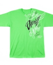 Set the tone for a standout day in this feel-good, neon graphic t-shirt from O'Neill.