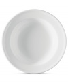 A blank slate. Subtle concentric rings and a timeless silhouette combine in the ultra-versatile Loft Trend Rim pasta bowl from THOMAS by Rosenthal. Double-fired porcelain proves extra durable, segueing seamlessly from oven to table.