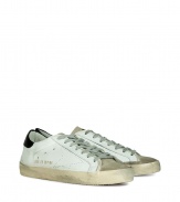 Luxe with a retro edge, these sneakers from Golden Goose will kick your style into high gear - Round toe, lace-up style, perforated side star detail, rubber sole - Pair with jeans or cargo pants, a tee, and a leather jacket