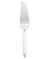 Plate the cake with the elegant Lenox Bliss cake server. Wedding-white porcelain laced with frilly raised detail and sparkling accents gets happy couples off to a sweet start. Qualifies for Rebate