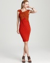 Donna Karan New York Dress - Slash Drape Body