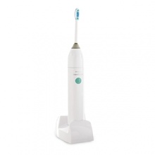 This toothbrush with its unique brushing motion will help remove daily stains for a brighter smile in just 21 days. With two brushing modes for extra cleaning or sensitive, you'll be sure to find the right mode to enhance your beautiful smile. This toothbrush with its unique brushing motion will help remove daily stains for a brighter smile in just 21 days. With two brushing modes for extra cleaning or sensitive, you'll be sure to find the right mode to enhance your beautiful smile.