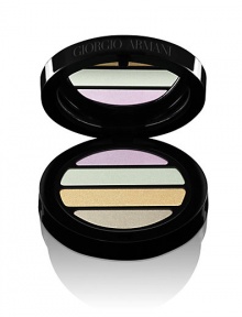 The new secret of radiance, the precious Luce d'oro pigment gives a special luminosity to the eye. These are the must-have products for the season: a palette that combines soft pastels with the luster of antique gold and one that presents a harmony of gold and copper accented with a moonlight silver. Eye Palette #1 features: pearl violet, jade green, sheer gold and greige. Eye Palette #2 features: grey, metal fiber, copper pigment and crystal brown. The new secret of radiance, the precious Luce d'oro pigment gives a special luminosity to the eye. These are the must-have products for the season: a palette that combines soft pastels with the luster of antique gold and one that presents a harmony of gold and copper accented with a moonlight silver. Eye Palette #1 features: pearl violet, jade green, sheer gold and greige. Eye Palette #2 features: grey, metal fiber, copper pigment and crystal brown.