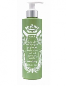 A revitalizing wash, rich in softening agents, for an intensely toning, invigorating, stimulating experience. The mild formula, containing Ivy, Fucus and Horsetail, gently cleanses skin.Skin is clean, smooth and fresh, delicately fragranced and energised, soft and silky. Can also be used on the hair, leaving it soft and shiny. 8.4 oz. A revitalizing wash, rich in softening agents, for an intensely toning, invigorating, stimulating experience. The mild formula, containing Ivy, Fucus and Horsetail, gently cleanses skin.Skin is clean, smooth and fresh, delicately fragranced and energised, soft and silky. Can also be used on the hair, leaving it soft and shiny. 8.4 oz.