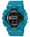 Keep active in style with this bold digital watch from G-Shock.