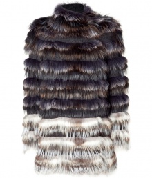 The ultimate luxury piece, this cashmere and fur coat from Yves Salomon will bring standout style to any look - Stand collar, fold-over closure, cashmere and fur panels, slim fit, two-tone fox fur - Wear with an elevated jeans-and-tee ensemble or a cocktail look The ultimate luxury piece, this cashmere and fur coat from Yves Salomon will bring standout style to any look - Stand collar, fold-over closure, cashmere and fur panels, slim fit, two-tone fox fur - Wear with an elevated jeans-and-tee ensemble or a cocktail look