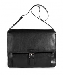Elevate your workweek staples with this luxe leather messenger bag grom Jil Sander - Classic messenger style, front flap with buckle, adjustable shoulder strap, back zip pocket - Perfect for work or travel Elevate your workweek staples with this luxe leather messenger bag grom Jil Sander - Classic messenger style, front flap with buckle, adjustable shoulder strap, back zip pocket - Perfect for work or travel