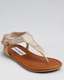Steve Madden Girls' JBeaming Sandals - Sizes 13, 1-5 Child Steve Madden Girls' JBeaming Sandals - Sizes 13, 1-5 Child