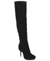 Long and lean. Tower above the crowds in the Darisse over-the-knee boots by Nina.