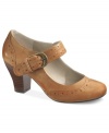 Prim and proper. Hush Puppies' Lolita Mary Jane pumps have a vintage feminine charm about them.