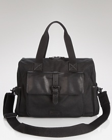 Whether you're hiking trails or exploring the city, baby's sure to need a change or two, and you'll be fully prepared with this sleek diaper bag from Ben Minkoff, designed for maximum functionality without skimping on style. Whether you're hiking trails or exploring the city, baby's sure to need a change or two, and you'll be fully prepared with this sleek diaper bag from Ben Minkoff, designed for maximum functionality without skimping on style.