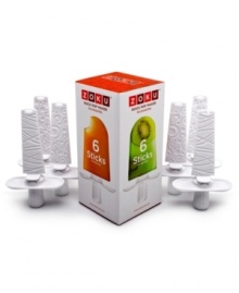 Always have a pop to pop in! Six extra sticks and drip cups to make the most of your Quick Pop(tm) Maker. Now you can eat, store and have even more pops on hand for guests, parties or when the craving hits. Always have a pop to pop in! Six extra sticks and drip cups to make the most of your Quick Pop(tm) Maker. Now you can eat, store and have even more pops on hand for guests, parties or when the craving hits.